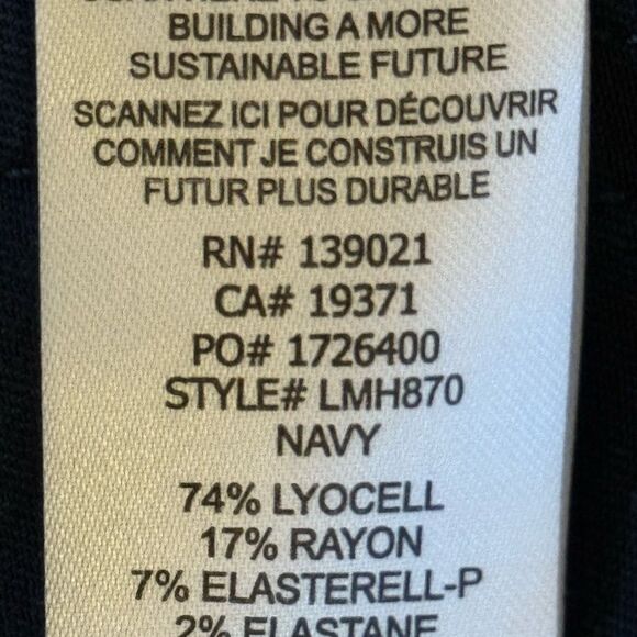 Frame L’Homme Slim Comfort Stretch Twill Jeans. Garage Navy. Size 33. - Picture 11 of 11